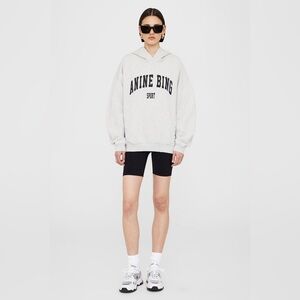 Anine Bing HARVEY SWEATSHIRT Heather Grey